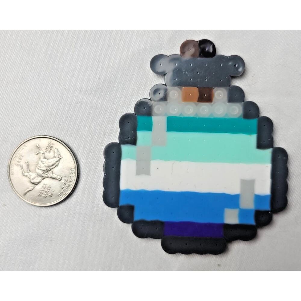 Gay (5 Stripe) LGBT Potion Perler Pixel Art
